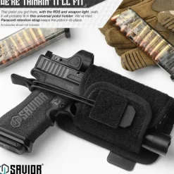 SP-TNS-PHOL-BK - Savior Etui Universel Pistolet Noir