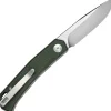 S25089-2 - Sencut Braxx Satin D2 Green canvas Micarta