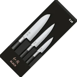 67S.310 SET 3 COUTEAUX KAI 6710P + 6715U + 6716S