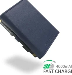 SSPHOTONBL - SUNSLICE Batterie solaire pliante bleue