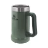 ST02874033 - STANLEY ADVENTURE BIG GRIP BEER STEIN 700ml Hammertone Green