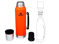 ST08266032 - STANLEY CLASSIC LEGENDARY BOTTLE 1l Blaze Orange