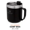 ST09366006 - STANLEY CLASSIC LEGENDARY CAMP MUG 12oz /350ml Black Pebble