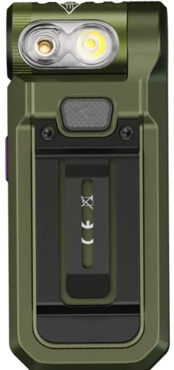 SW05RSG-UV - FENIX SW05RSG-UV Lampe Clip Rechargeable 150 lm 700mAh Spruce green
