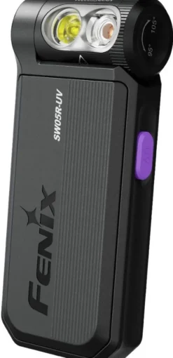 SW05R-UV - FENIX SW05RSG-UV Lampe Clip Rechargeable 150 lm 700mAh Black