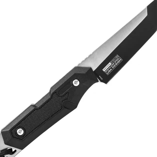 Tac Force Fixed Blade Black