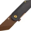 T2045A2 - Kansept Knives Dash 154CM Black Micarta