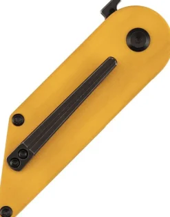 T2045A4 - Kansept Knives Dash 154CM Yellow G10