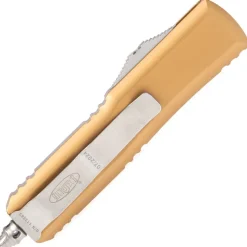 231-10TA - Microtech UTX-85 S/E Stonewash Tan STD