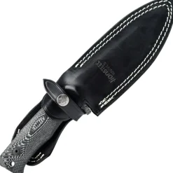 T5B MI - Lion Steel T5 Black Micarta Blade Blade