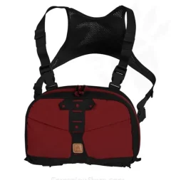 TB-NMB-CD-8301A - Helikon Tex Sacoche de poitrine Numbat Crimson/Noir