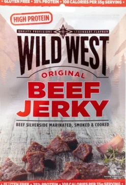 TEBJORIGINAL25 - Wild West Beef Jerky Original 25g