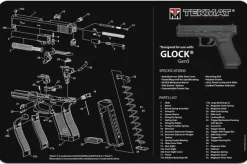 TEKR17GLOCKG5 - Tapis de démontage Tekmat pour Glock GEN5