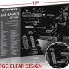 TEK17SIGSP2022 - TAPIS DE DEMONTAGE POUR PISTOLET SIG PRO 2022 - 27,9X43CM