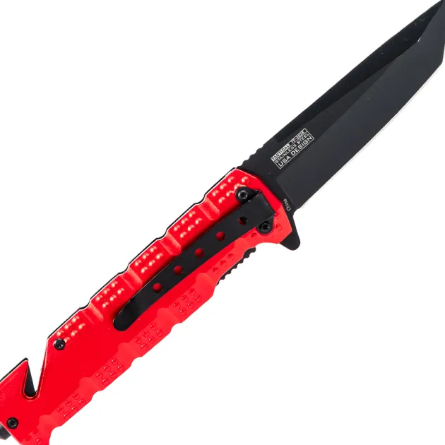 TF-2028RD - Tac Force Rescue Folder Red
