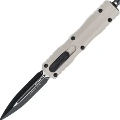 225-1TG - Microtech DIRAC D/E Black Titanium Grey