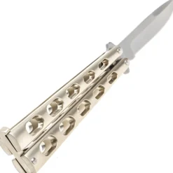 TH.K2094 COUTEAU PAPILLON THIRD INOX BROSSE