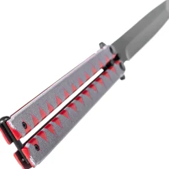 TH-K2946N - Third Couteau Papillon Gris/rouge 15 cm