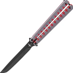 TH-K2946N - Third Couteau Papillon Gris/rouge 15 cm