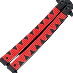 TH.K3117 - Third Couteau Papillon Rouge et Noir