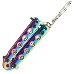 TH.K2824W - Third Mini couteau papillon porte clés