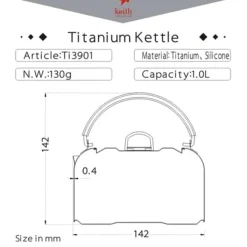TI3901 - Keith Bouilloire Titane 1L