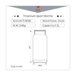 TI3036 - Keith Gourde Sport Titane 1,2L