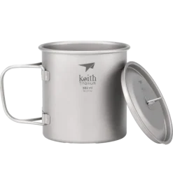 TI3206 - Keith Quart Titane avec Couvercle 550mL