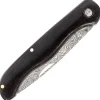 TK-N202E - Tramuntana Couteau pliant Ebène VG10 Damas