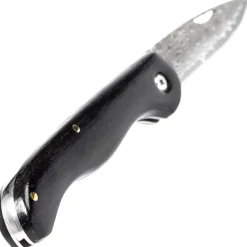 TK-N202E - Tramuntana Couteau pliant Ebène VG10 Damas