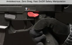 TLT-CSSLT01R - UTG® CZ Scorpion Evo 3 Safety Selectors Red