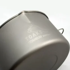 TOPOT-2000-BH - Toaks Gamelle titane 2000 ml avec anse de suspension