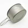 TOPOT-900-D130 - Toaks Gamelle titane 900 ml avec couvercle diamètre 130 mm