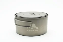 TOPOT-900-D130 - Toaks Gamelle titane 900 ml avec couvercle diamètre 130 mm