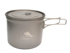 TOPOT-900-D115 - Toaks Gamelle titane 900 ml avec couvercle diamètre 115 mm