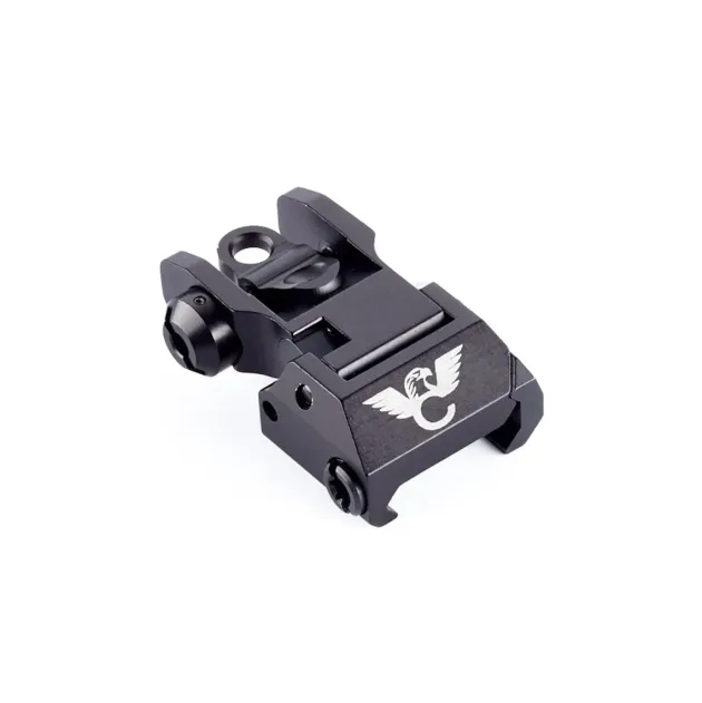 TR-BUSR WILSON COMBAT Rear Sight, Manual Deploy, AR Platform, Rail Mount