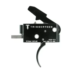 77-900005 - TriggerTech AR15 Combat Curved Black