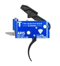 77-900126 - TriggerTech AR15 1 Stage Diamond Flat black