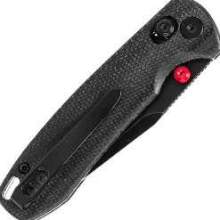 Trivisa Butterfly-BM Crossbar Black 14C28N Black Micarta