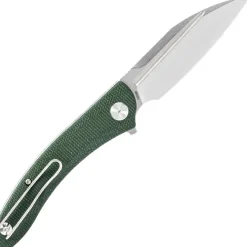 Trivisa Cuckoo-GM Black 14C28N Green Micarta