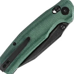 Trivisa Hornet-BM Crossbar Lock Micarta Blackwash 14C28N