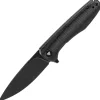 Trivisa Hummingbird-BM Black 14C28N Black Micarta