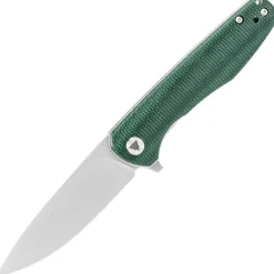 Trivisa Hummingbird-GM Stonewash 14C28N Green Micarta
