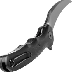 Trivisa Lacerta-04B Black 14C28N Black Micarta