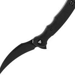 Trivisa Lacerta-04B Black 14C28N Black Micarta