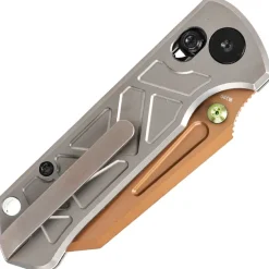 Trivisa Skarn-RG M390 Rose Gold Titanium Handle