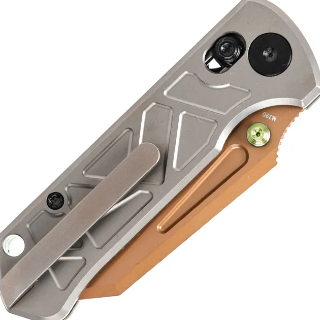 Trivisa Skarn-RG M390 Rose Gold Titanium Handle