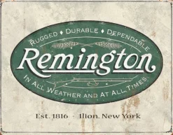 TS1413 - Affiche Metallique Remington
