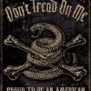 TSN1692 - Affiche Metallique Don't Tread on me