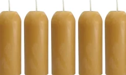 UCO00467 - UCO x5 Bougies en 100% cire d'abeille 12H